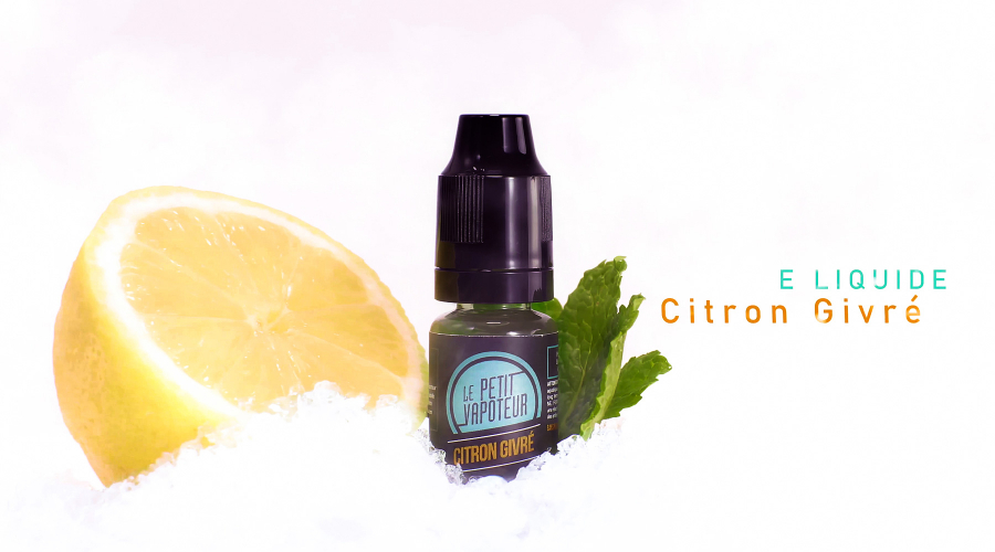 Le Petit Vapoteur – Packshot Citron Givré