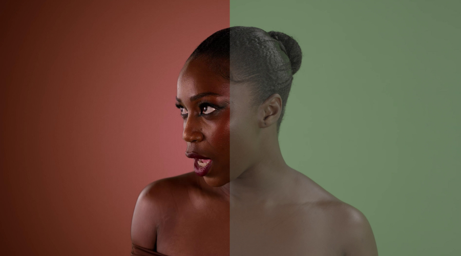 Nkoyi – Colors Sessions (fond vert avant/après) 